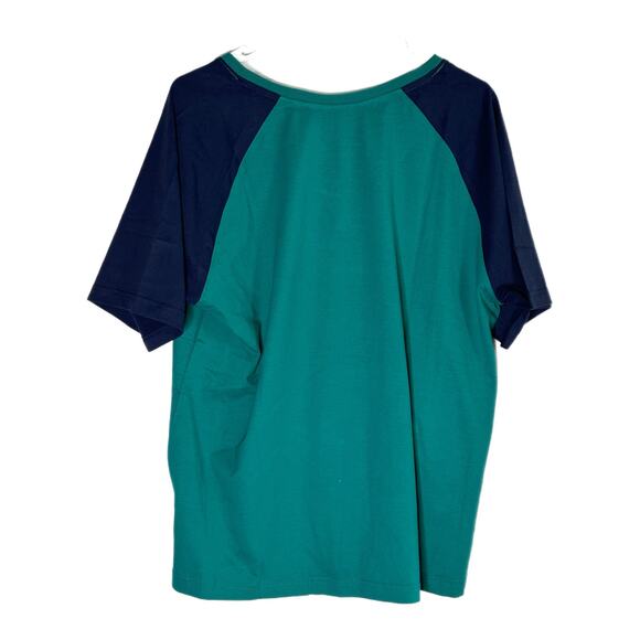 Anthony Richards Jade & Navy Women’s Short Set, XL, NWT - Picture 3 of 6